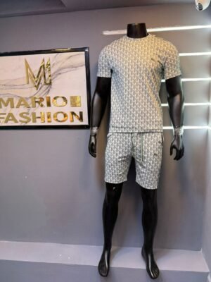 Lacoste Monogram- White & Green