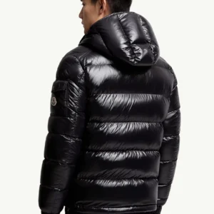 Moncler – Maya Glossy Black Puffer