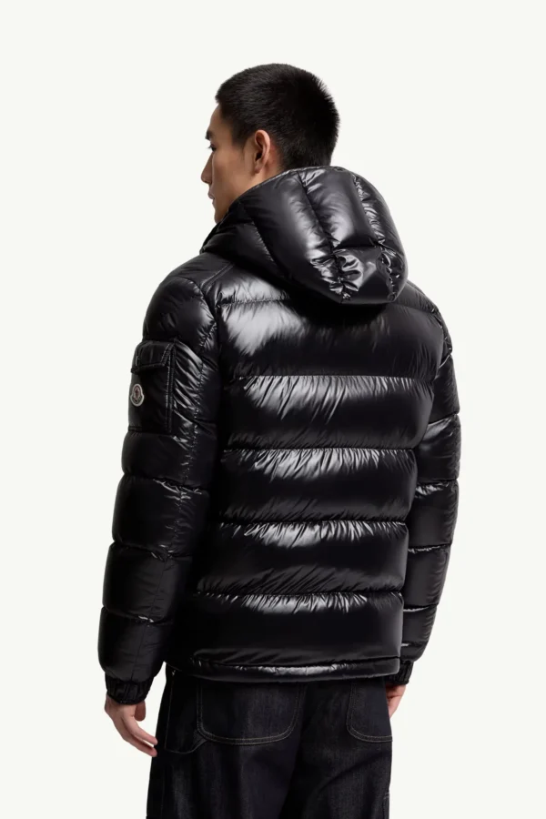 Moncler – Maya Glossy Black Puffer