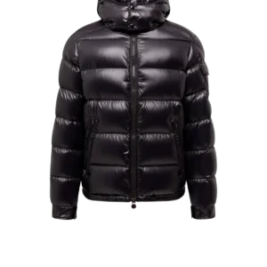 Moncler – Maya Glossy Black Puffer