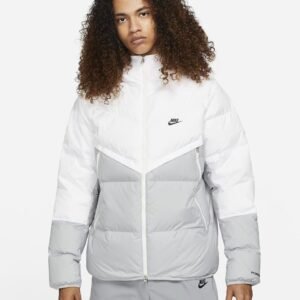 Nike –White & Grey Puffer Jacket